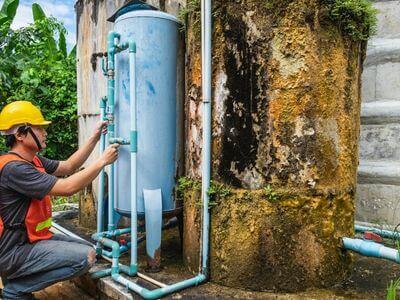 Professional burst pipe water damage services in Indio - water damage restoration service